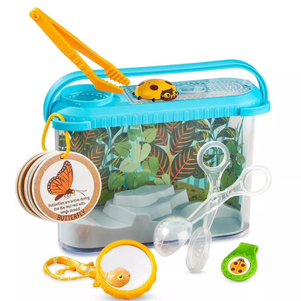 Melissa & Doug | Let's Explore Terrarium Observations Play Set | 16 pieces